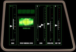 Bio Bed Tricorder Reading