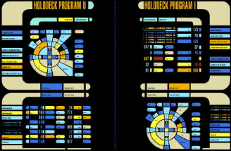Twin Holodeck Panels